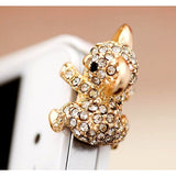 Cute Crystal Koala Anti Dust Plug